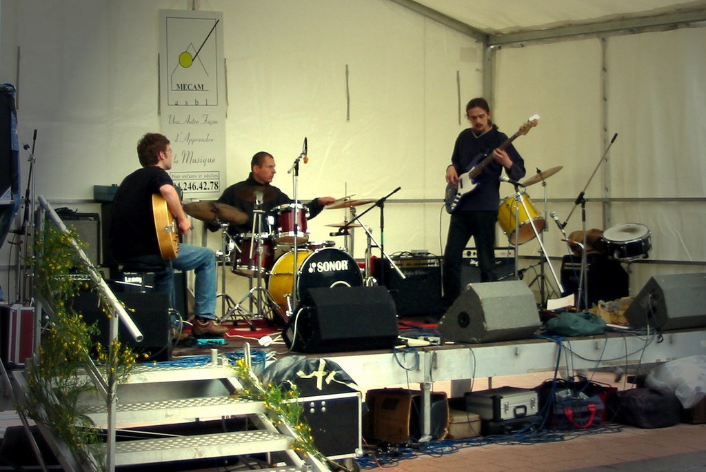 Fête de la musique à Ans. 2004.